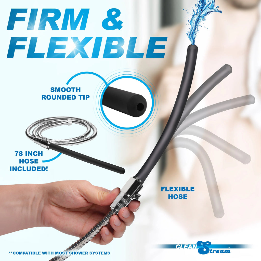 EZ-FLOW SLCN SHOWER ENEMA SET