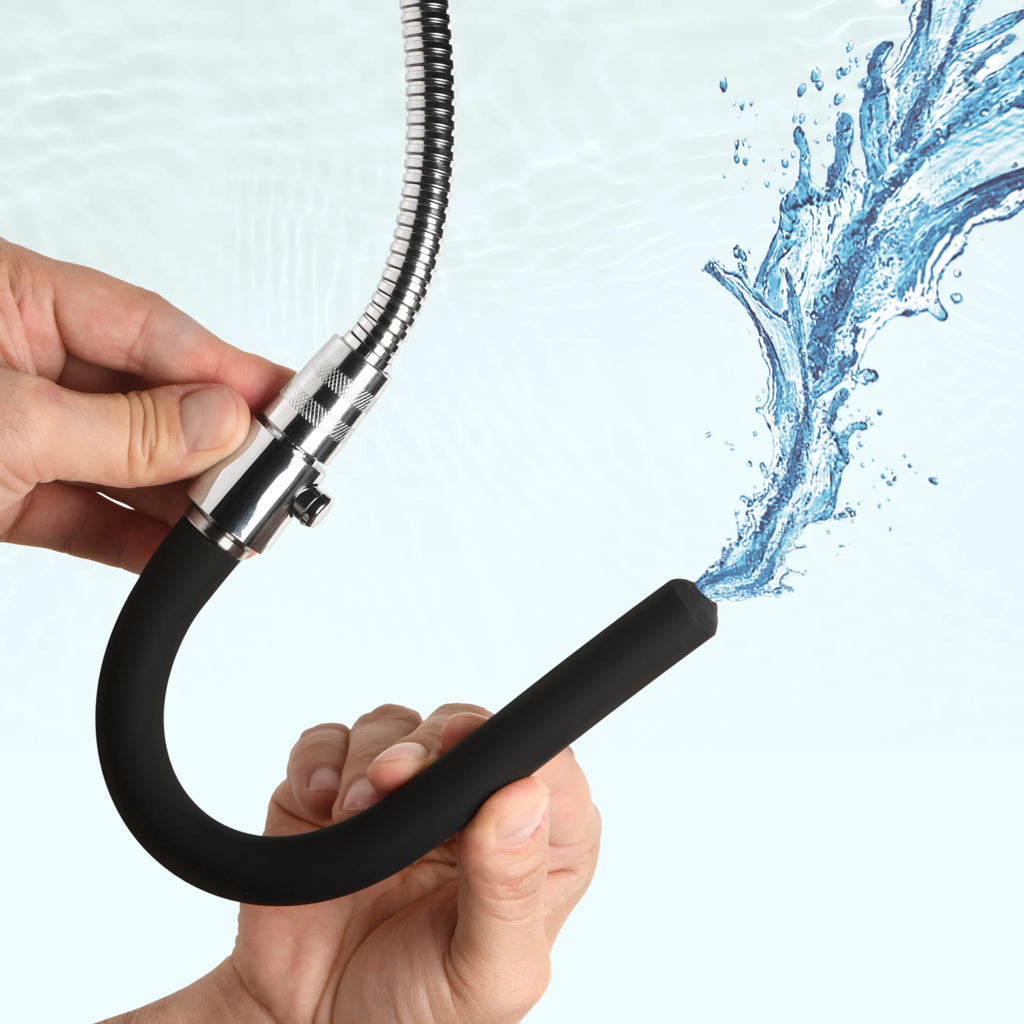 EZ-FLOW SLCN SHOWER ENEMA SET