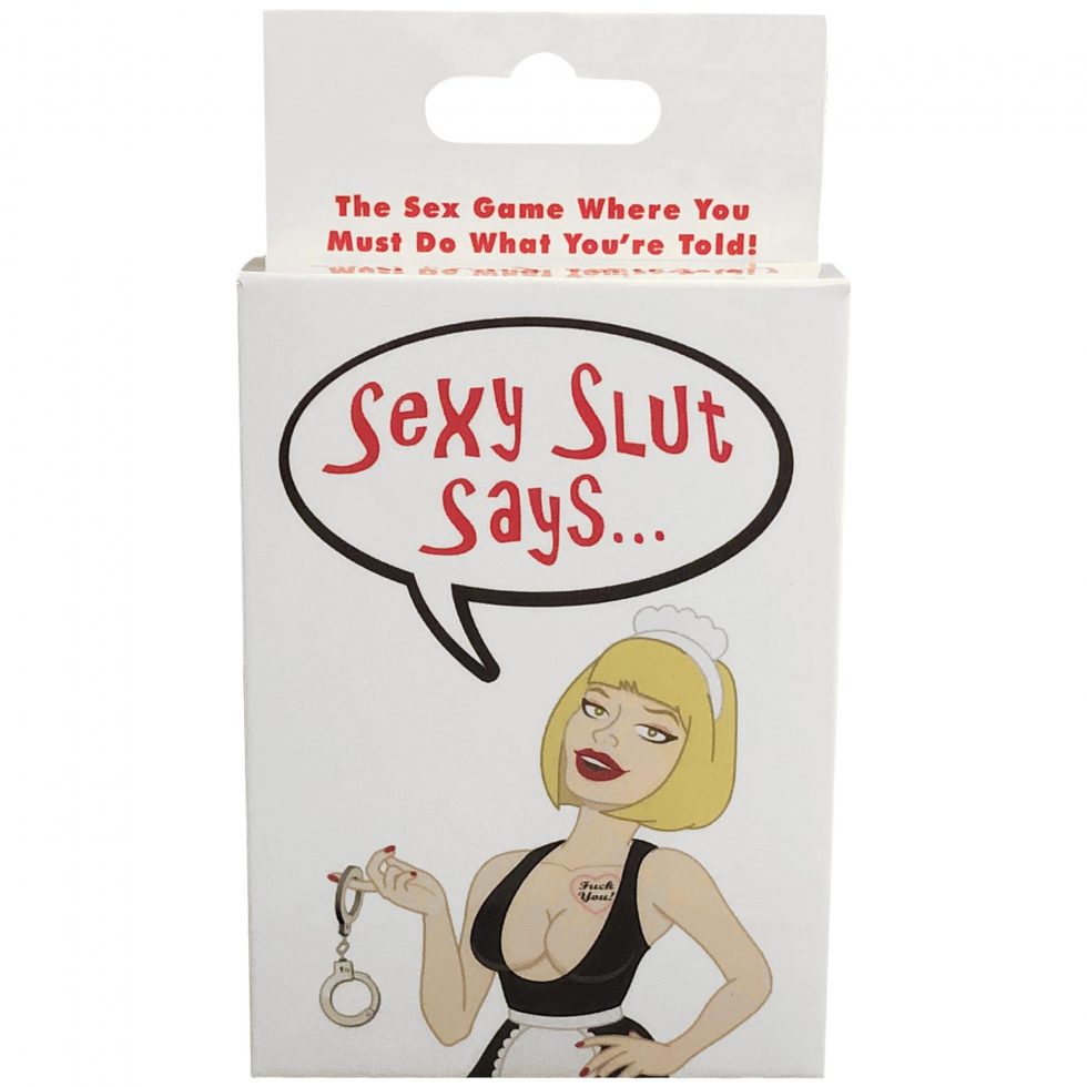 SEXY SLUT SAYS GAME