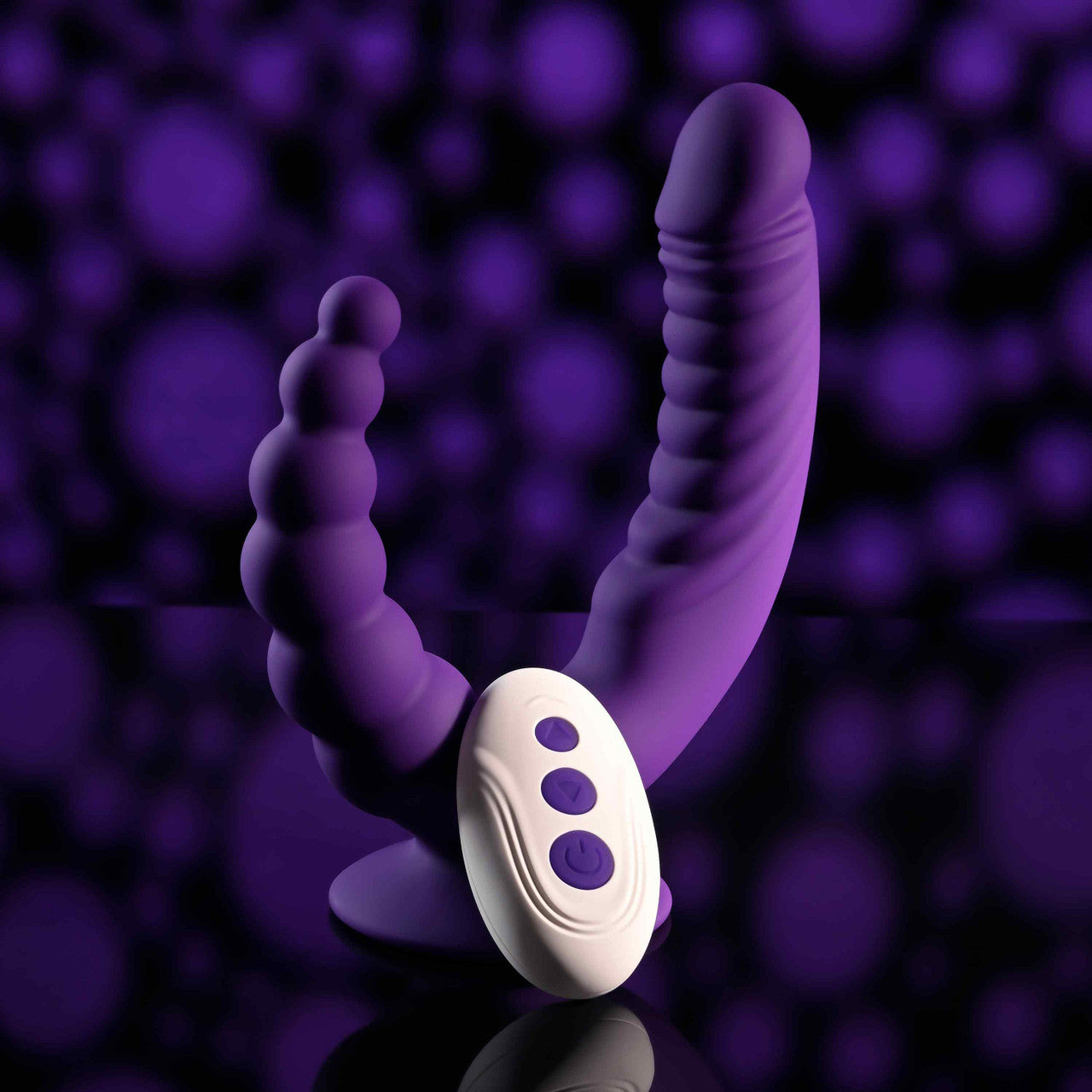 THE RIDER DUAL RMTE PURPLE