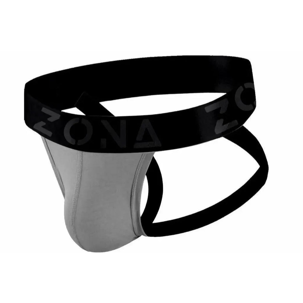 GRAY CORE JOCKSTRAP XLRG