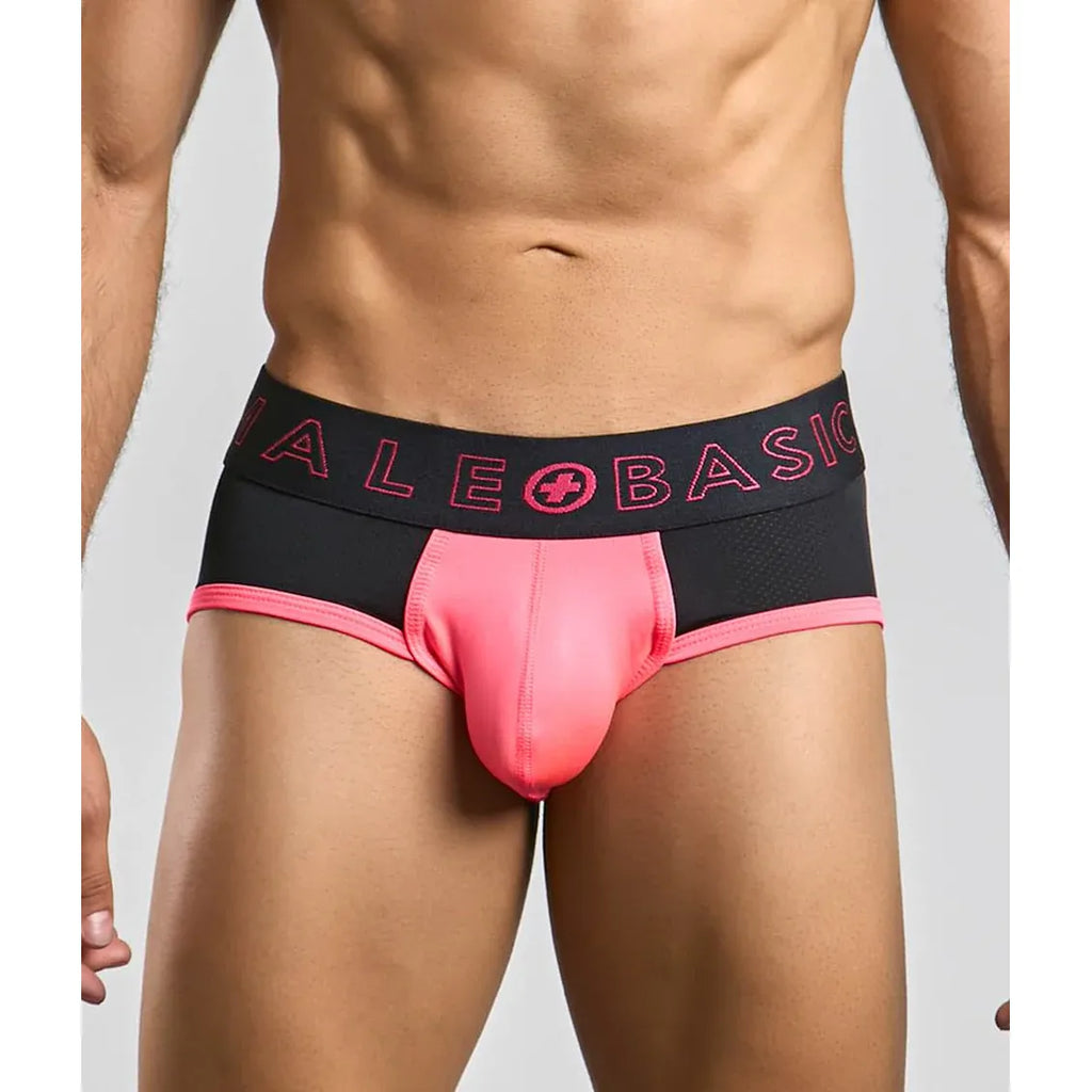 NEON BRIEF CORAL LRG