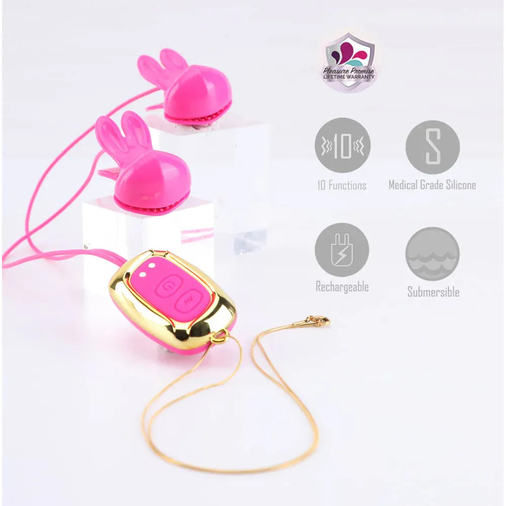 MOLLI PINK NIPPLE CLAMPS