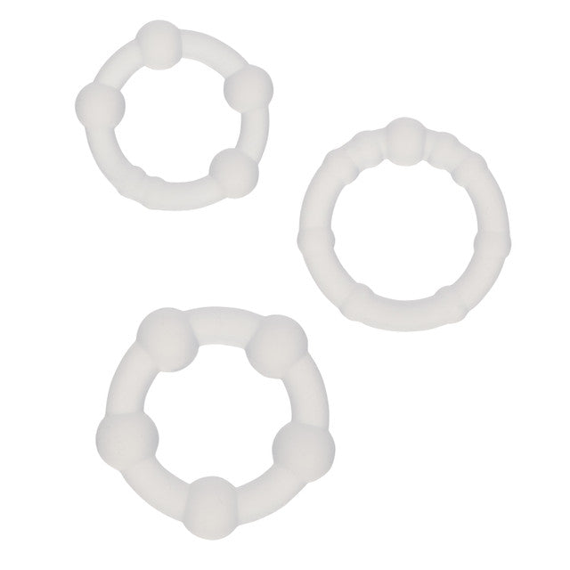 ALPHA LQD SLCN BEADED RINGS