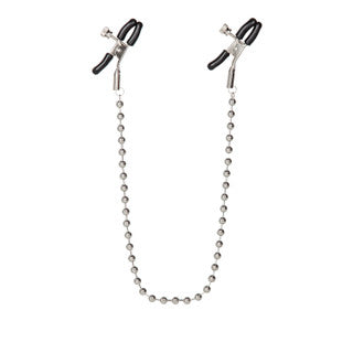 SILVER BEADED NIPPLE CLAMPS