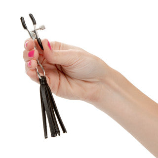 NIPPLE PLAY TASSELS BLACK