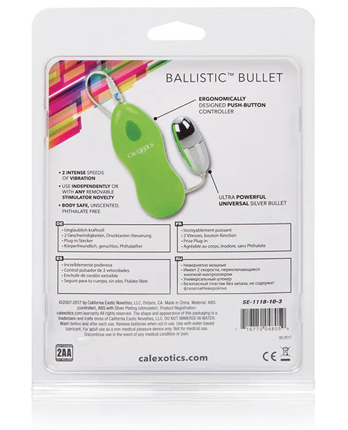 BALLISTIC BULLET GREEN