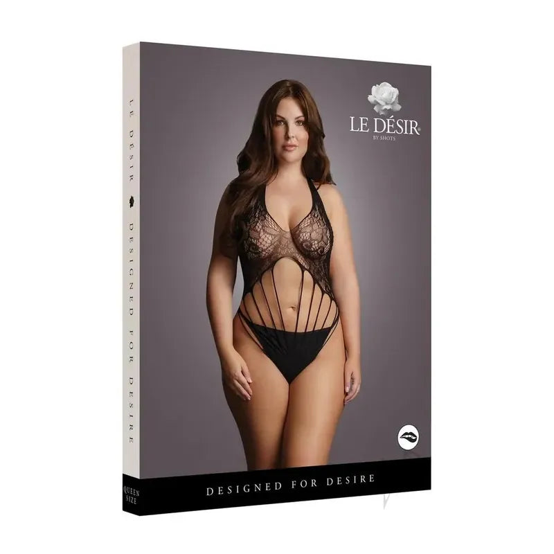 STRAPPY TEDDY BLACK Q