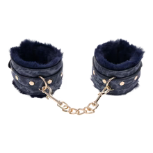 COUGAR FUR HANDCUFFS