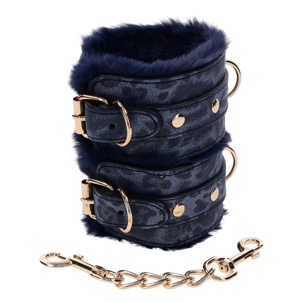 COUGAR FUR HANDCUFFS