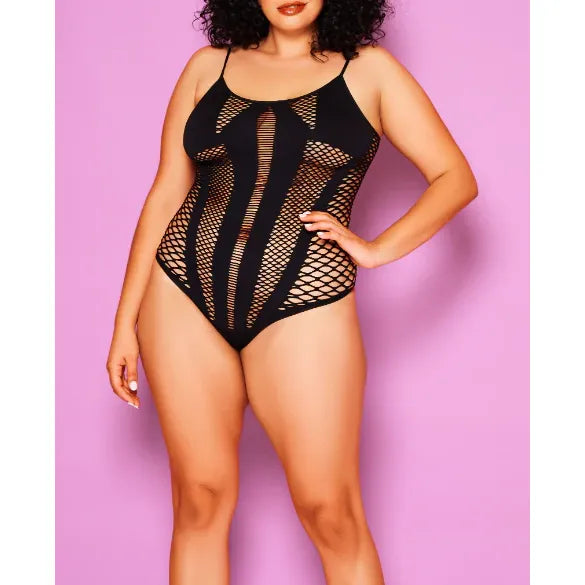 SEAMLESS SLVLSS TEDDY BLK