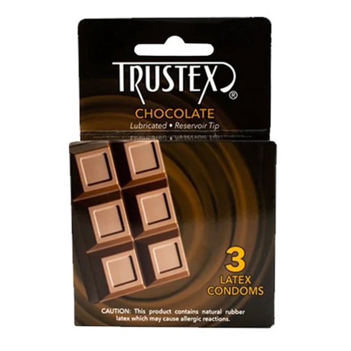 TRUSTEX CHOCOLATE 3 PK