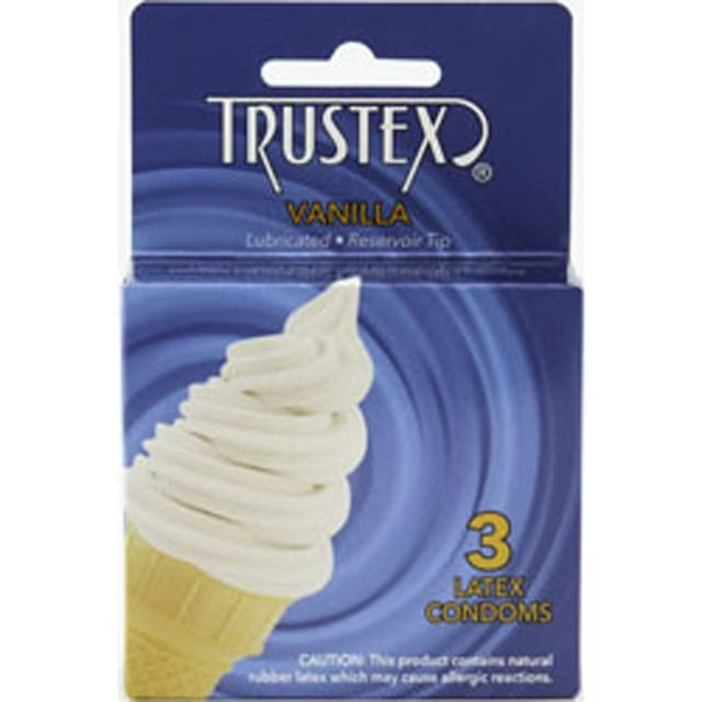 TRUSTEX VANILLA 3 Pk