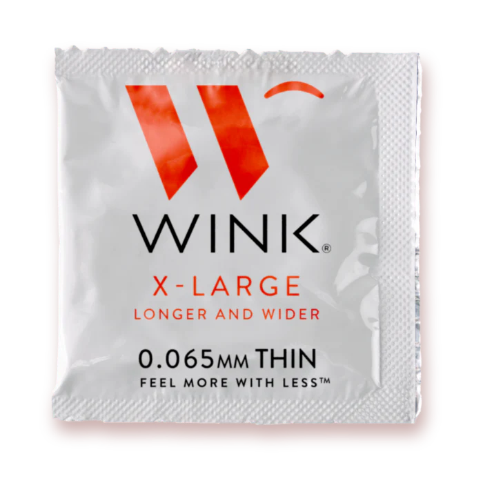 WINK X-LARGE CONDOMS 3ct