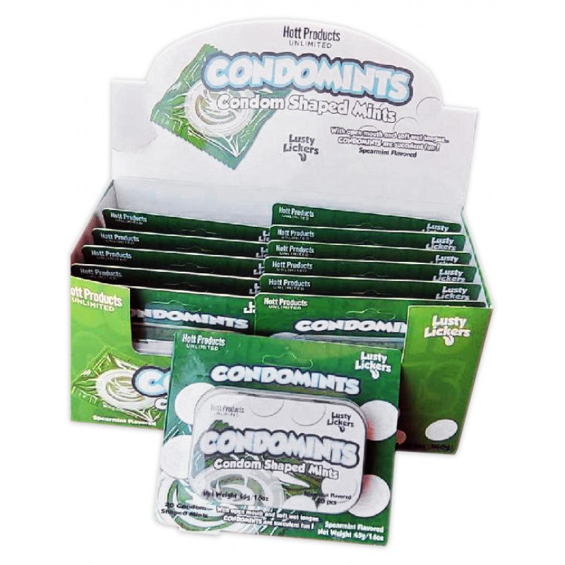 CONDOMINTS SPRMNT MINTS 12dsp
