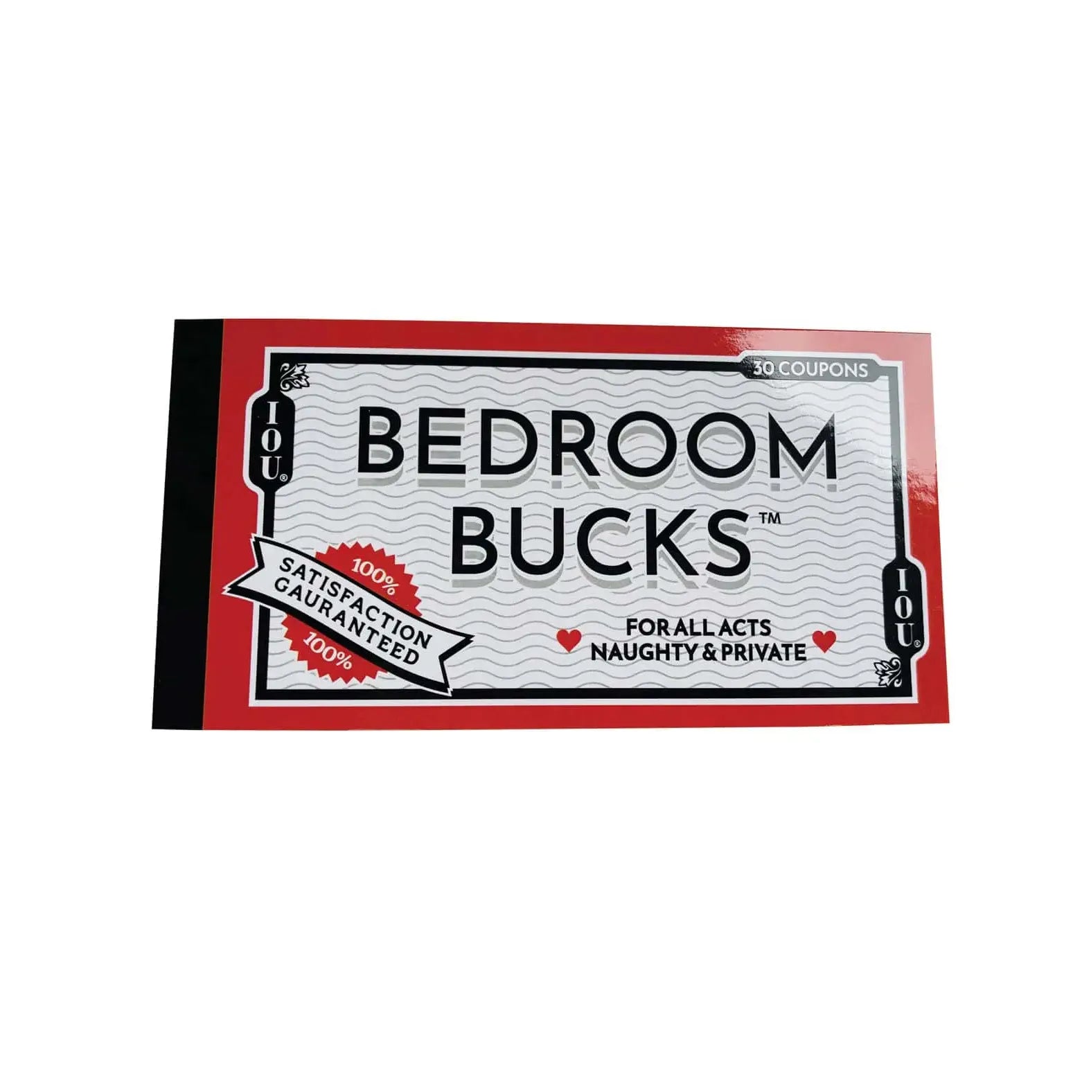 IOU BEDROOM BONDAGE BUCKS