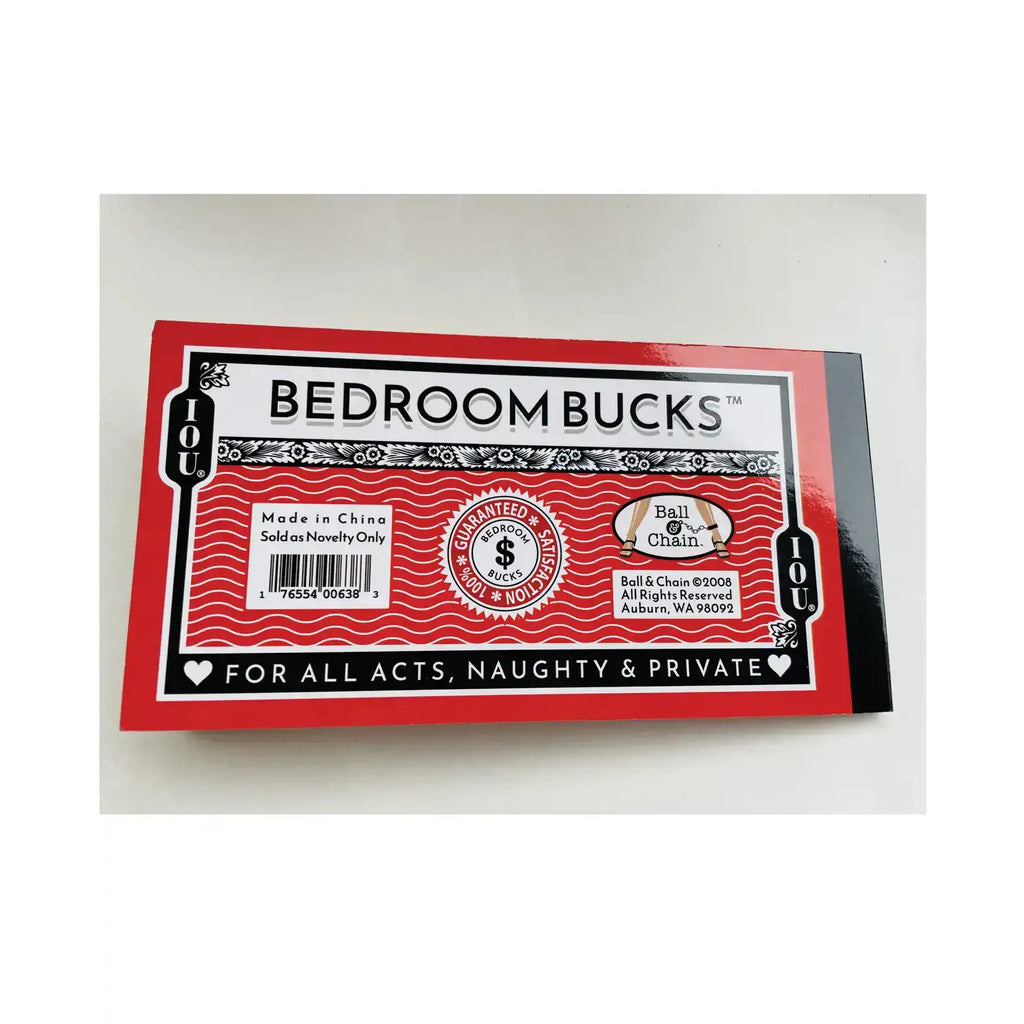 IOU BEDROOM BONDAGE BUCKS