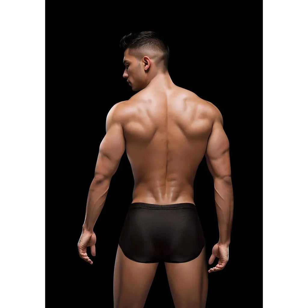 ENVY SEXY SLINKY BRIEF BLK SM