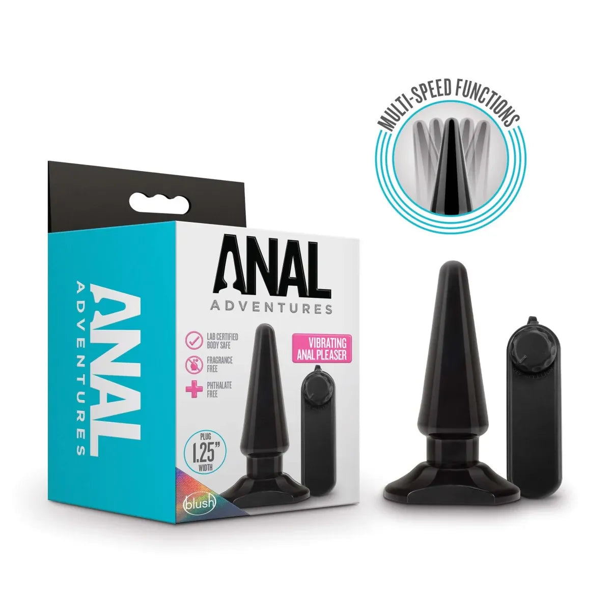 ANAL ADVNTRS VBRTG PLEASER BLK