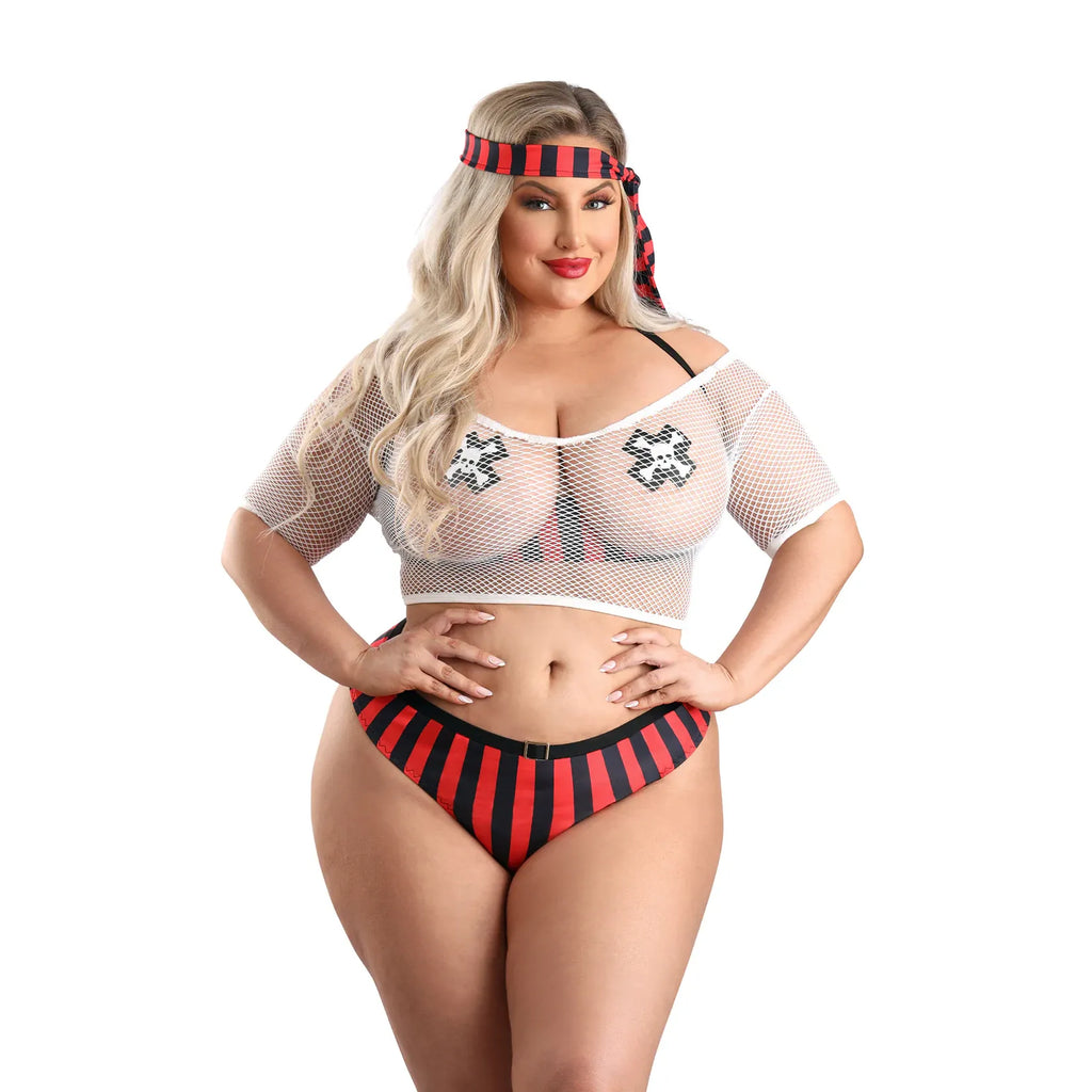 TREASURED PIRATE COSTUME 1X/2X