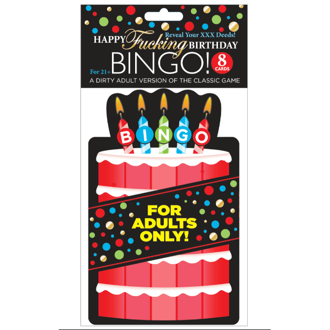 HAPPY FUCKING B-DAY BINGO