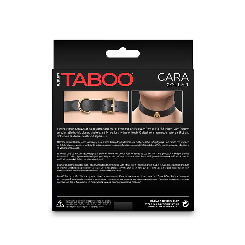 FETISH/FSHN CARA COLLAR BLK