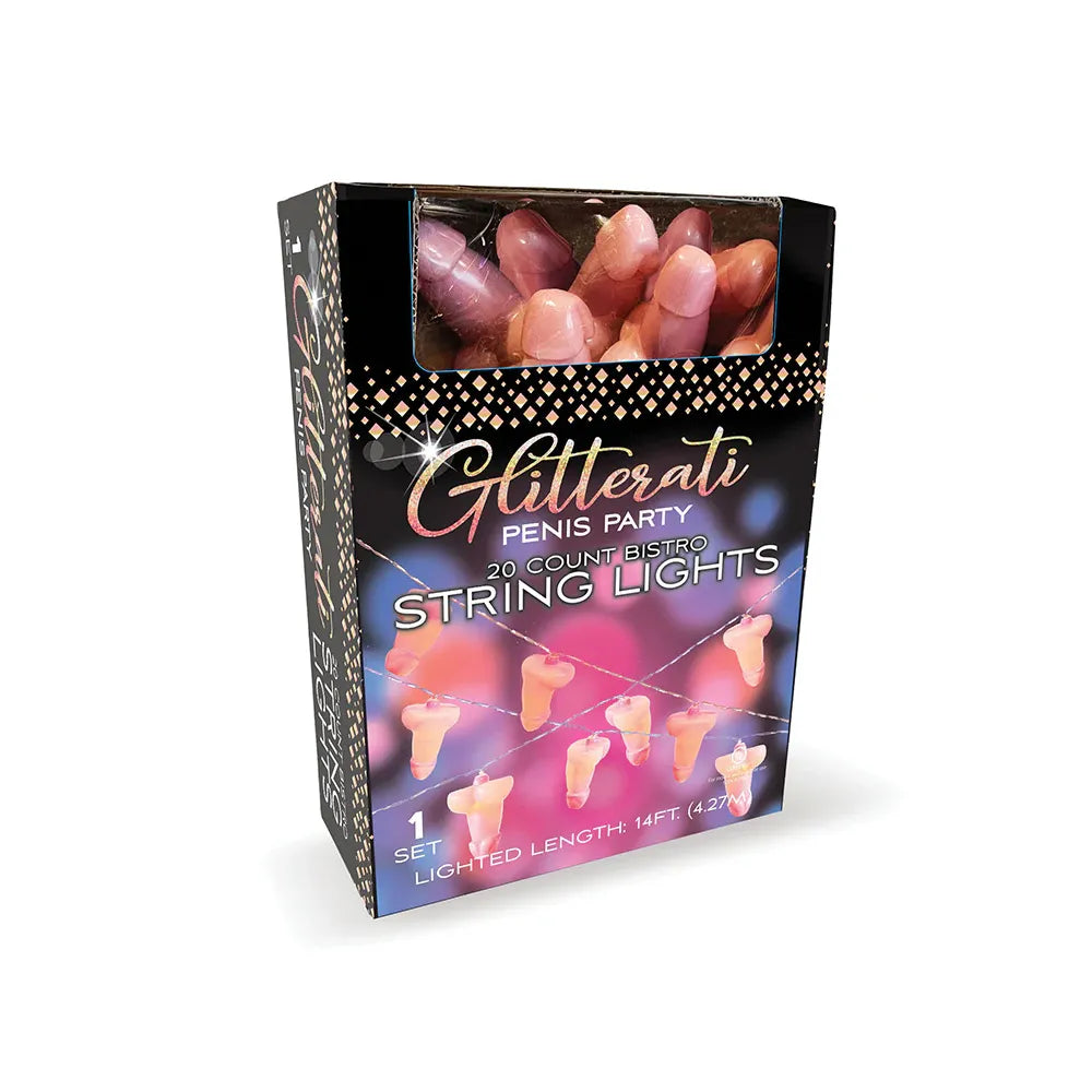 GLITTERATI PENIS STRING LIGHTS