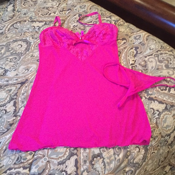 CHEMISE NEON PINK OS