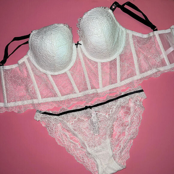 LS TOP & CROTCHLS PNTY BLK LXL