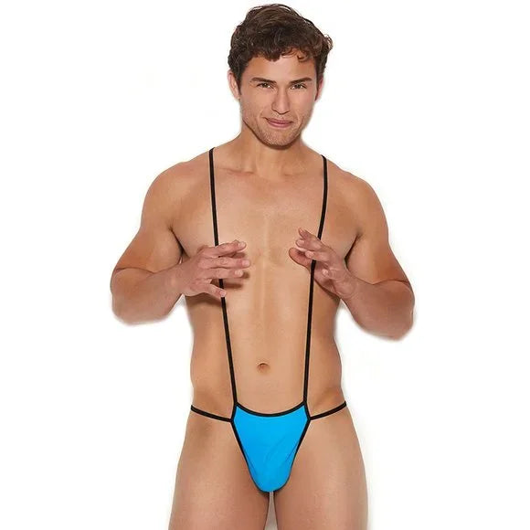 MEN'S SUSPENDER POUCH BLK