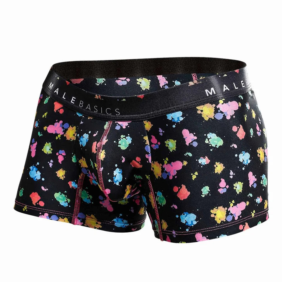 HIPSTER TRUNK BLK SPLASH MED