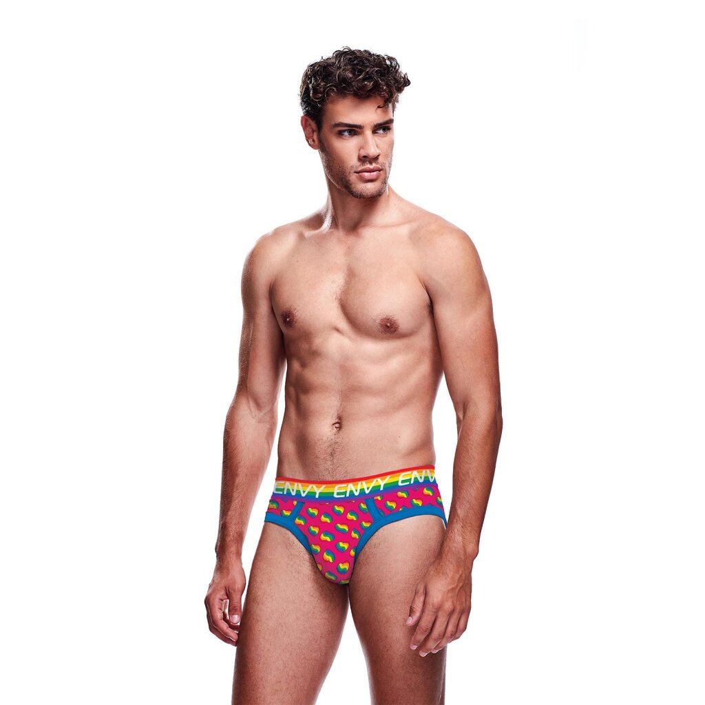 RAINBOW HEARTS BRIEF S/M