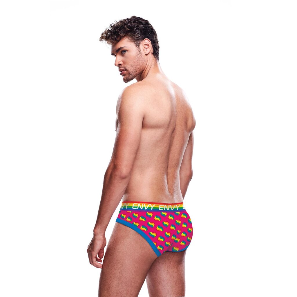 RAINBOW HEARTS BRIEF S/M