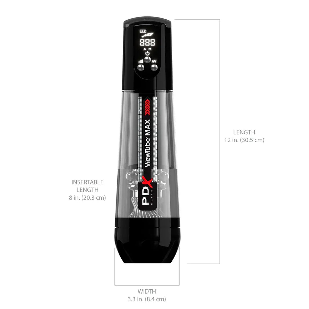 PDX ELITE VIEW TUBE MAX BLK