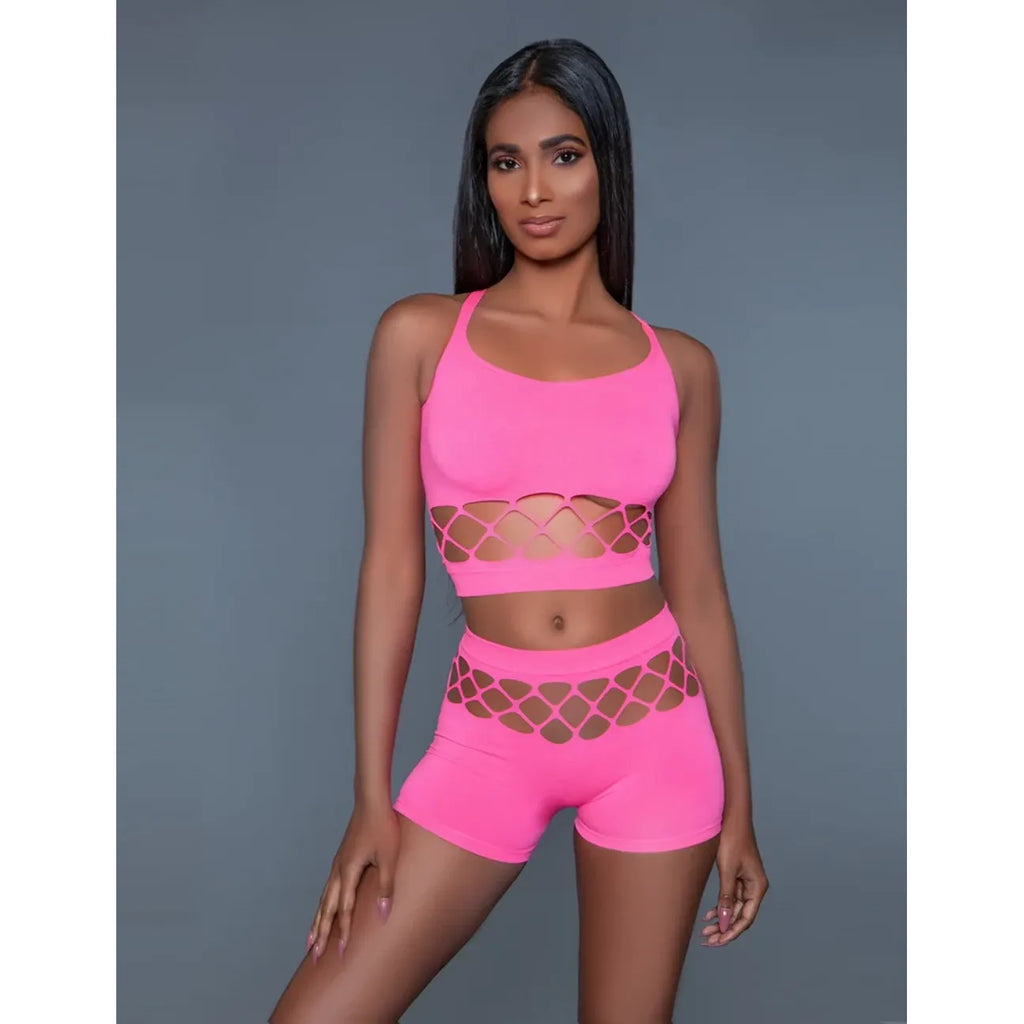 SET NEON PINK O/S