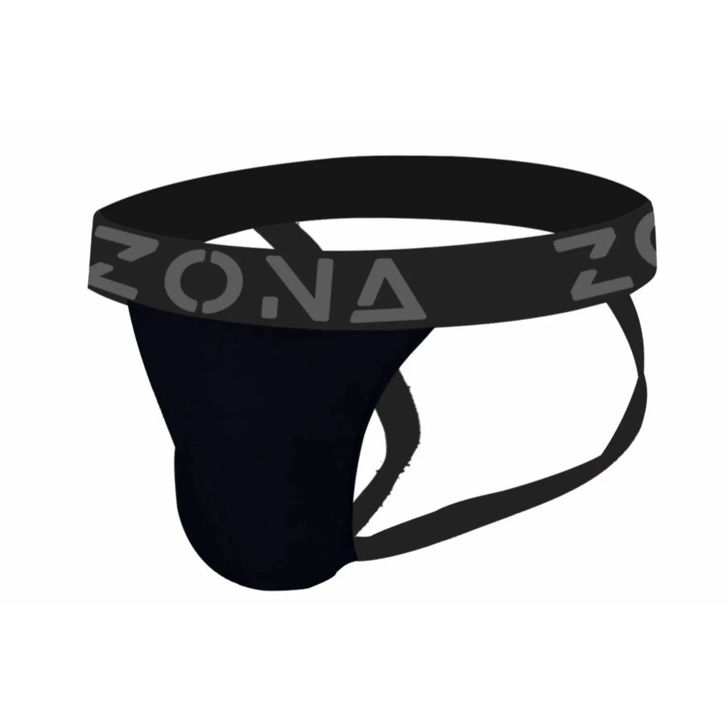 BLACK JOCKSTRAP MED