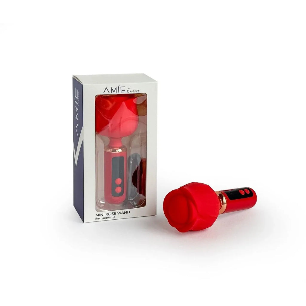 MINI ROSE WAND RED