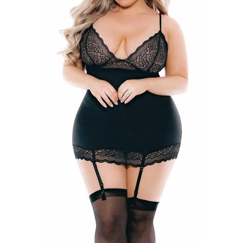 CLASSIC BUSTIER 3X BLK W/HOSE