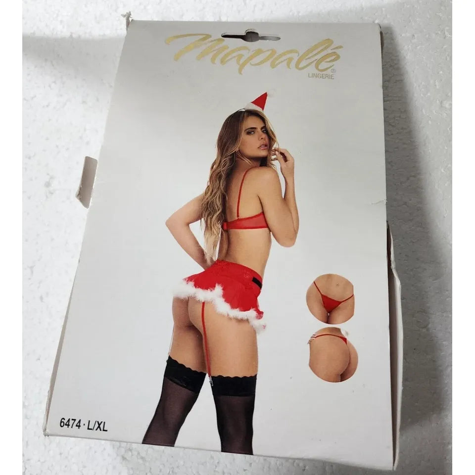 MRS. CLAUSE COSTUME 1/2X