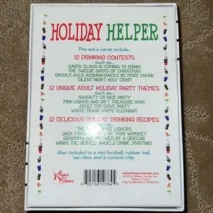 HOLIDAY HELPER DRINKING GAME