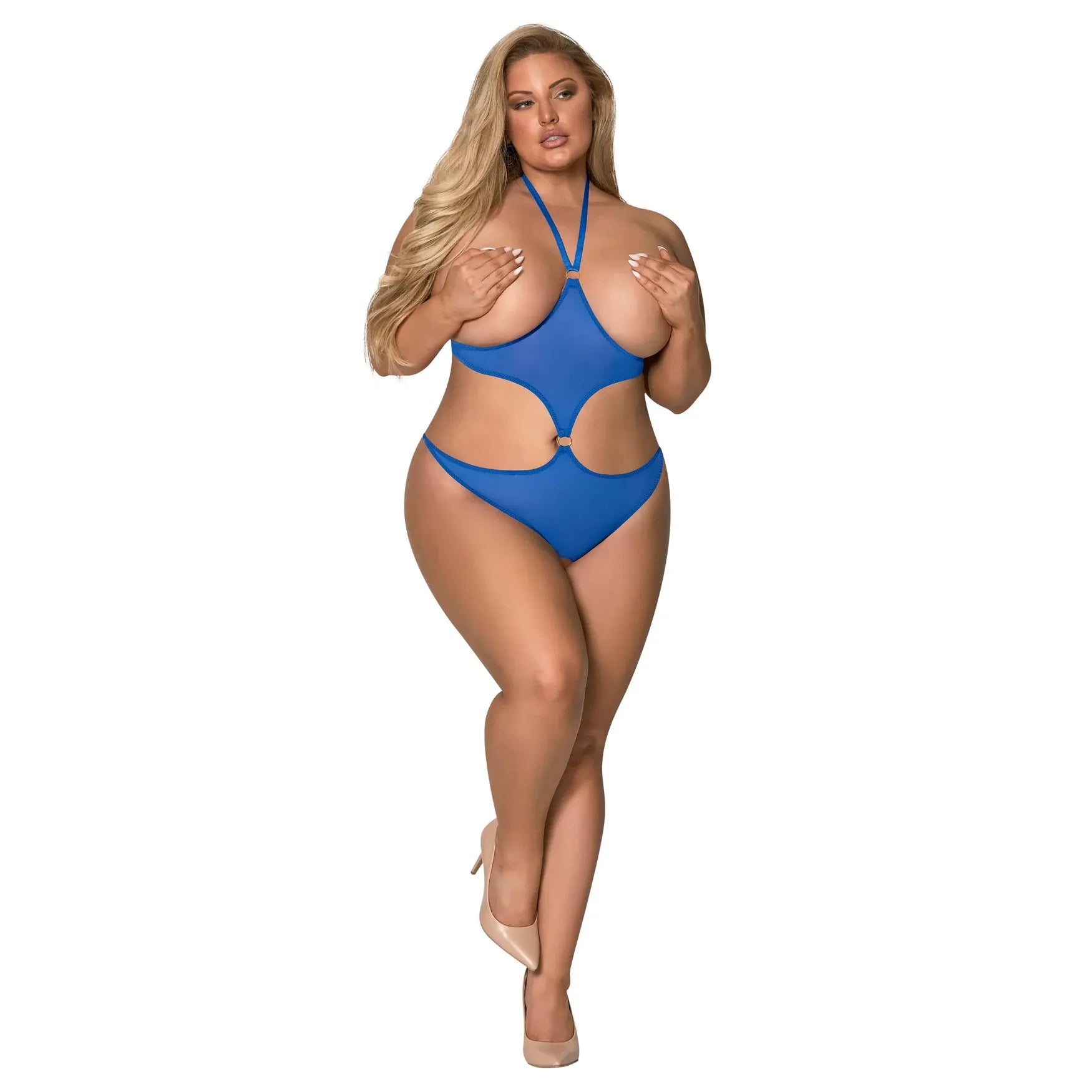 CUPLESS TEDDY COBAL 2XL