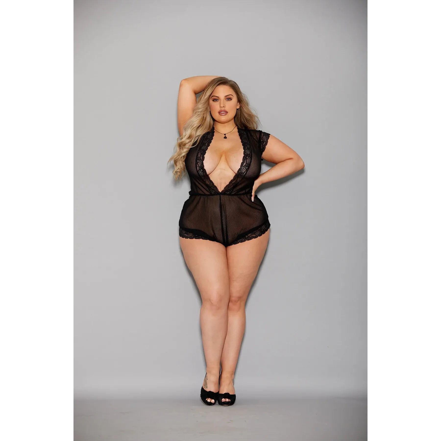 EUPHORIA ROMPER QN BLACK