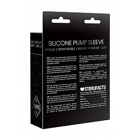 PUMP SLVE MEDIUM SLCN BLK