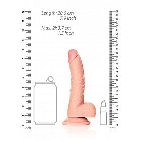 REALISTIC DILDO 7" FLESH