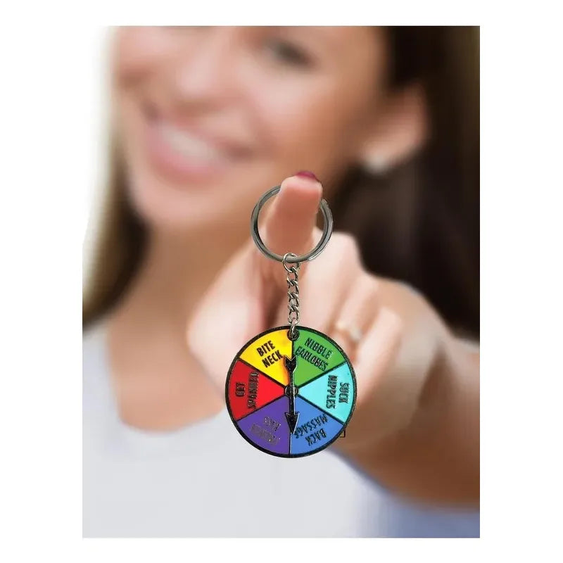 SUPER FUN SEX SPNNR KEYCHAIN