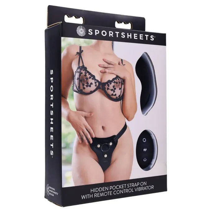 HIDDEN POCKET STRAP-ON